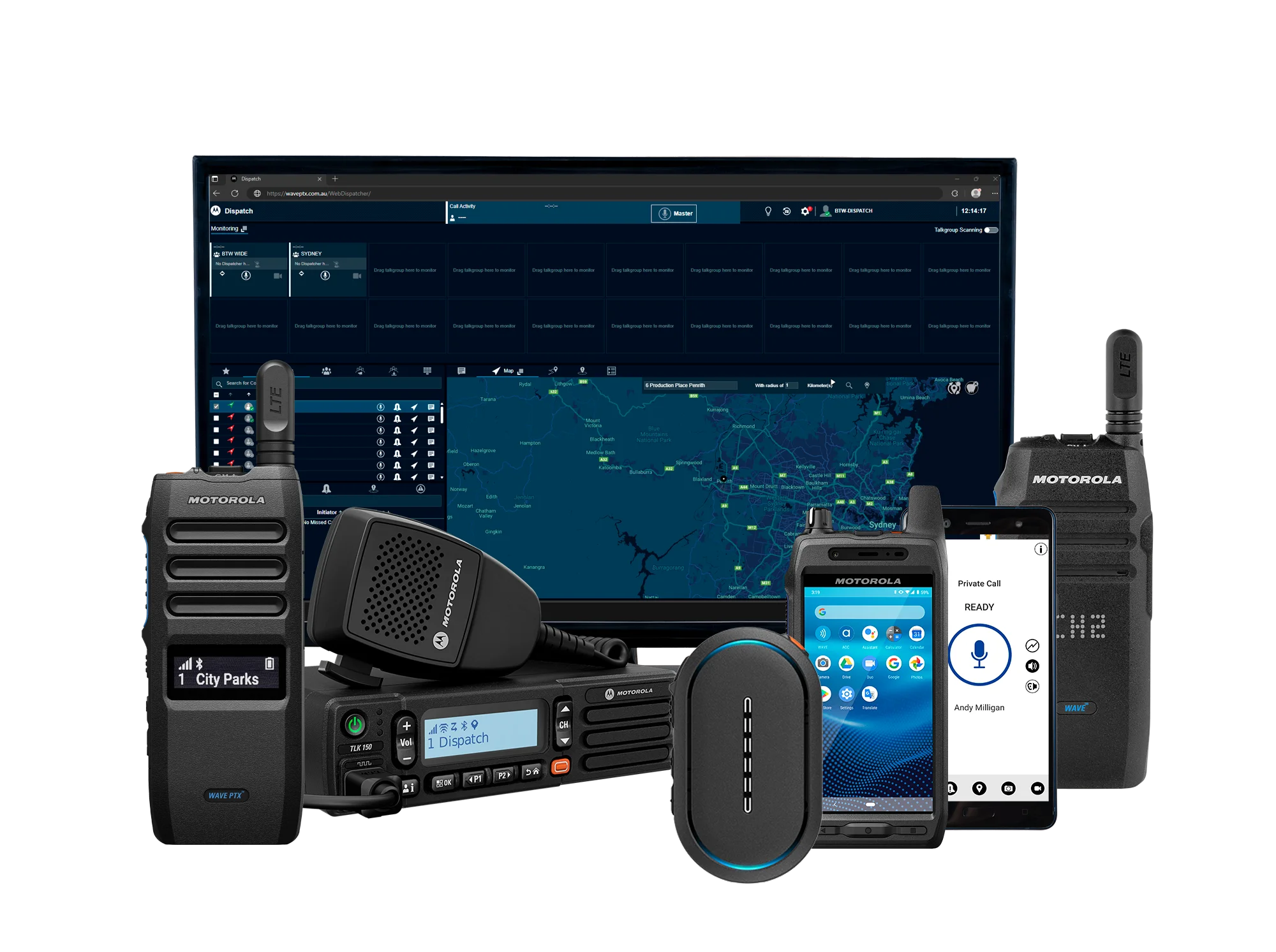 Wave  radios and devices